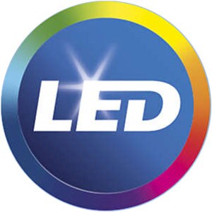 blue led tech icon