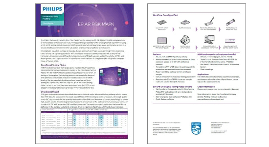 OS product flyer