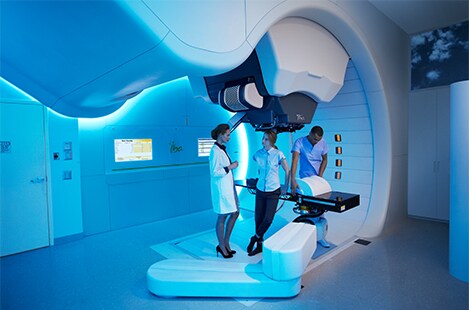 Philips Ambient Experience designed for the IBA ProteusONE single-room proton therapy solution