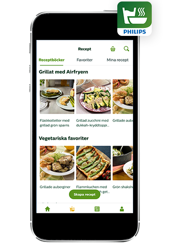 Philips NutriU recept-app