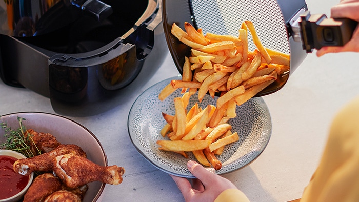 Hva er forskjellen på en Airfryer og en frityrkoker?