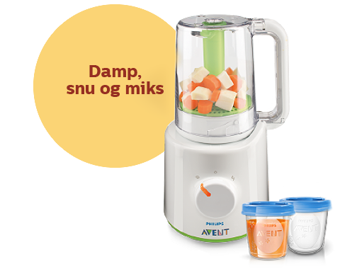 Philips Avent 2-i 1-matlagingsmaskin for sunn babymat