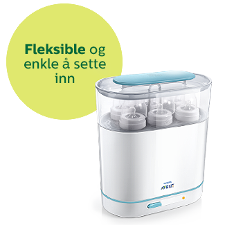 Philips Avent fleksibel elektrisk dampsterilisator 