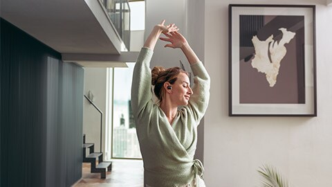 Trådløse Philips T8505-hodetelefoner