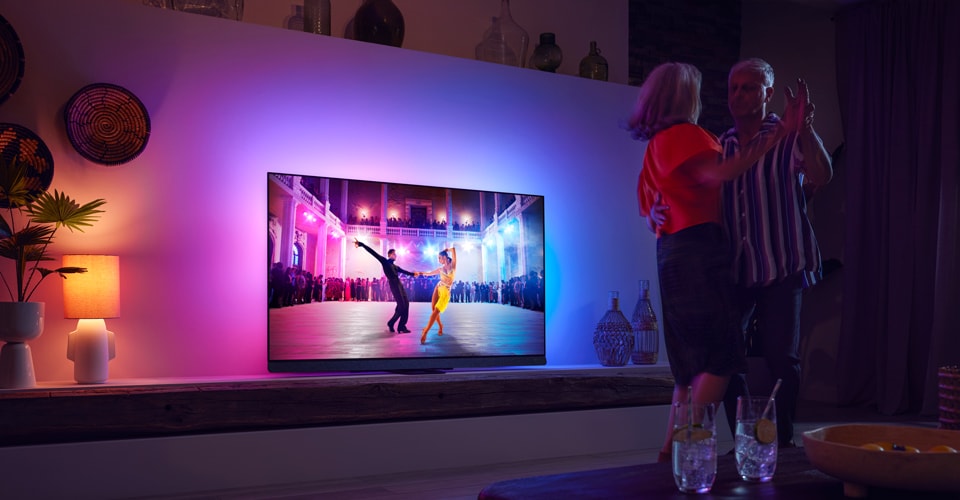 Ambilight TV lighting
