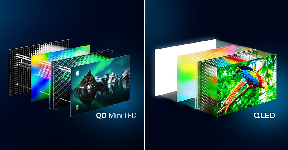 Differences Between Philips OLED and QD MiniLED Technology