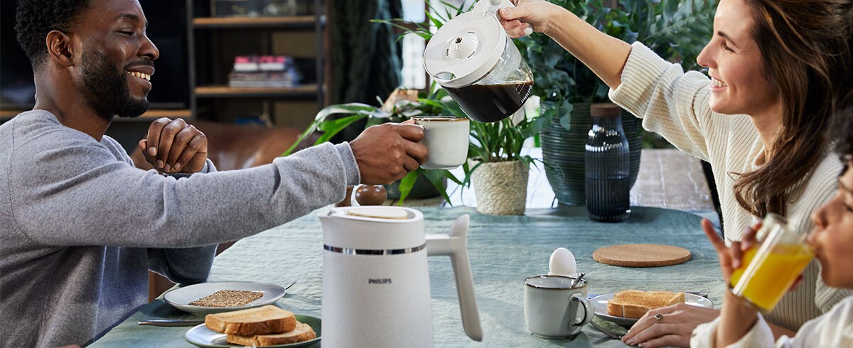 Philips Eco Conscious edition, fremstilt for å yte, frokostsettet