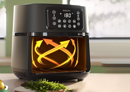 Airfryer med Rapid-teknologi