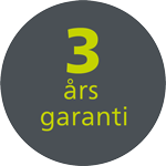 3 års garanti-ikon
