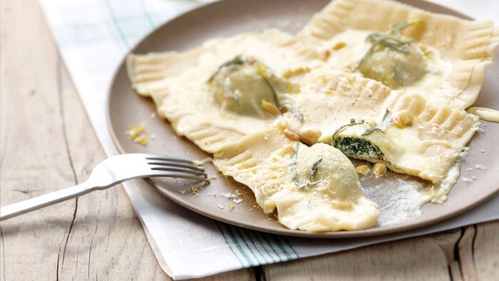 Hjemmelaget ravioli