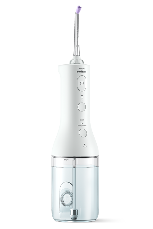 Strøm flosser hvit