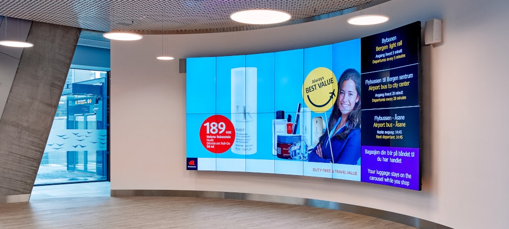 Skjermer for digital reklame – Philips