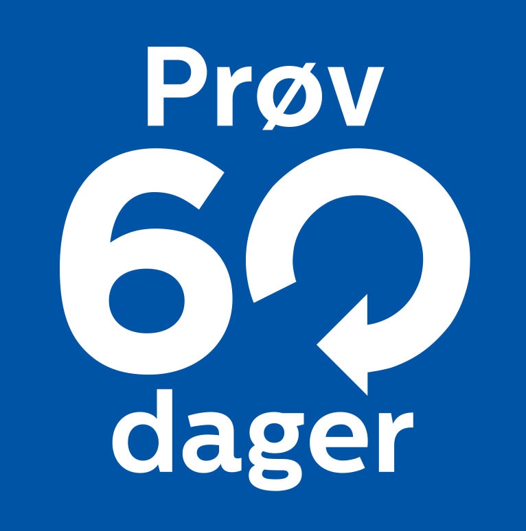 Philips fornøydgaranti - 60 dager