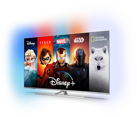 Smart-TV med Disney+