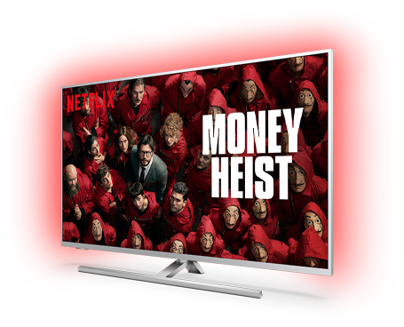 Smart-TV med Netflix