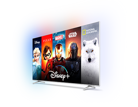 Smart-TV med Disney+