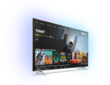 Smart-TV med Rakuten TV