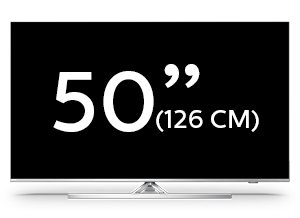 50 tommers 4K UHD LED Android-TV i Philips Performance Series
