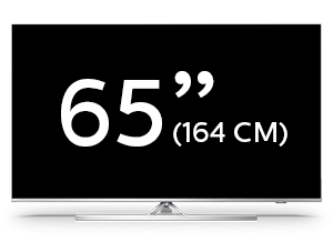65 tommers 4K UHD LED Android-TV i Philips Performance Series