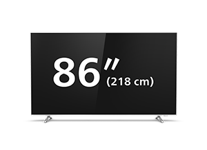 86 tommers 4K UHD LED Android-TV i Philips Performance Series