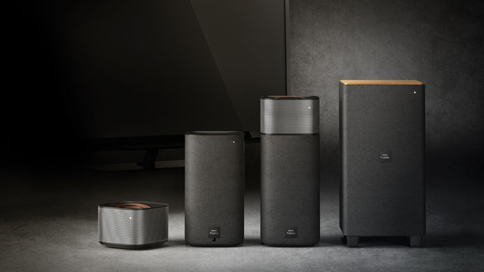 Philips Fidelio E5 wireless surround cinema speakers (opens in a new window)